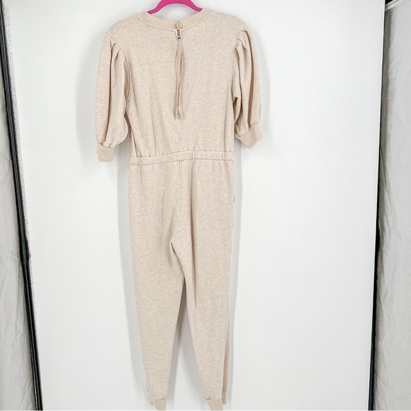Something Navy S cream Lounge Jumpsuit - Picture 7 of 8